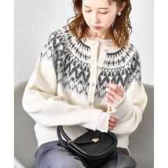 ロペピクニック(ROPE’ PICNIC)/ノルディック柄カーディガン ロペピクニック(ROPE’ PICNIC)/ノルディック柄カーディガン