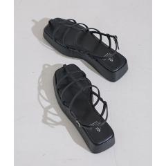 ロペピクニックパサージュ（ROPE’ PICNIC PASSAGE）/スキニーストラッププラットフォームサンダル