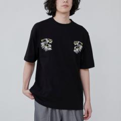 コーエン（coen）/刺繍ハッポウプリントTシャツ