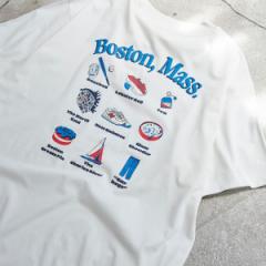 コーエン（coen）/New Balance（ニューバランス）別注リラックスプリントTシャツ