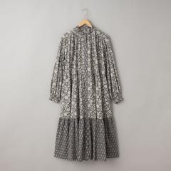 コーエン（coen）/MARKET （マーケット）サラサプリント前開きティアードワンピース