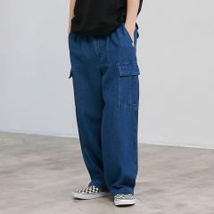 コーエン（coen）/【C．DENIMS】デニムイージーカーゴパンツ