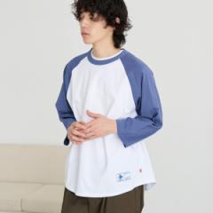 コーエン（coen）/USAコットンラグラン７分袖Tシャツ