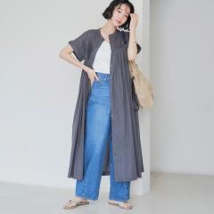 コーエン（coen）/MARKET（マーケット）タック前開きワンピース