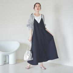 コーエン（coen）/ヴィンテージツイルキャミワンピース