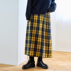 コーエン（coen）/【昨年大人気】TRチェックプリーツスカート