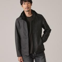 タケオキクチ（TAKEO KIKUCHI）/【DOWN FABRIC】ダウンファブリック　フード ZIP UP　ブルゾン