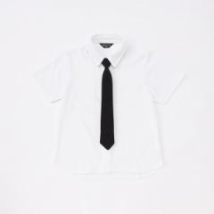コムサイズム（COMME CA ISM）/ネクタイ付き半袖シャツ(100－130cm)