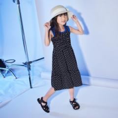 コムサイズム（COMME CA ISM）/水玉 シャーリングワンピース