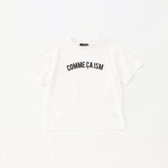 コムサイズム（COMME CA ISM）/ロゴプリント　半袖Tシャツ