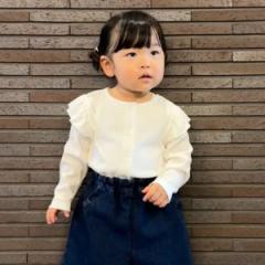 コムサイズム（COMME CA ISM）/2way 長袖Ｔシャツ(ベビーサイズ)＜br＞