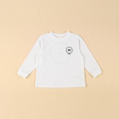 コムサイズム（COMME CA ISM）/サークルプリント長袖Tシャツ(ベビーサイズ)