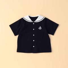 コムサイズム（COMME CA ISM）/セーラー 半袖シャツ