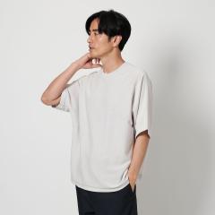 ビューティー&ユース ユナイテッドアローズ(BEAUTY&YOUTH)/ハイゲージ ドルマン クルーネック ニットTシャツ‐抗菌 防臭‐
