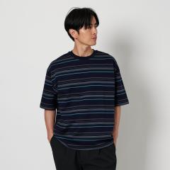 ビューティー&ユース ユナイテッドアローズ(BEAUTY&YOUTH)/モクロディ パネル ボーダー クルーネック カットソー