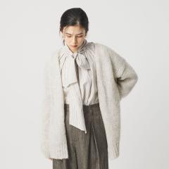 ビューティー&ユース ユナイテッドアローズ(BEAUTY&YOUTH)/【別注】<TRICOTS JEAN MARC>ミドルゲージ ノーボタンカーディガン ビューティー&ユース ユナイテッドアローズ(BEAUTY&YOUTH)/【別注】<TRICOTS JEAN MARC>ミドルゲージ ノーボタンカーディガン