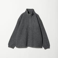 【NEW】ビューティー&ユース ユナイテッドアローズ(BEAUTY&YOUTH)/ハーフジップ エルボーパッチ プルオーバー 【NEW】ビューティー&ユース ユナイテッドアローズ(BEAUTY&YOUTH)/ハーフジップ エルボーパッチ プルオーバー