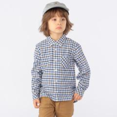 【NEW】シップス/ＳＨＩＰＳ　ＫＩＤＳ：ネル　チェック　ボタンダウン　シャツ（１００～１３０ｃｍ）
