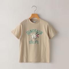 シップス/SHIPS KIDS:80～90cm / 恐竜 UV プリント 半袖 TEE