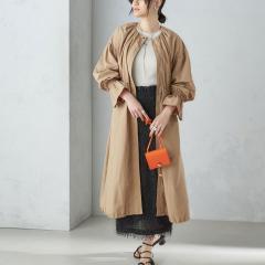 �V�b�v�X�iSHIPS�j/�q�������H/��􂢉\�r�� �h���X�g �m�[�J���[ �����O �R�[�g 24SS ��