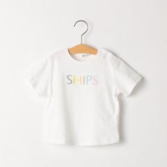 シップス（SHIPS）/SHIPS KIDS:80～90cm / SHIPS ロゴ TEE