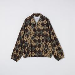 �V�b�v�X�iSHIPS�j/NOMARHYTHM TEXTILE: ARGYLE BLOUSON