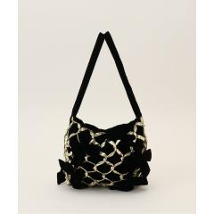 �C�G�i�iIENA�j/LUDLOW/���h���[ ribbon bag LD24A�|BG015