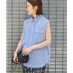 イエナ（IENA）/ノースリーブシアーシャツ
