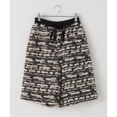 �C�G�i�iIENA�j/leur logette/���[�����W�F�b�g glam tweed short pants �p���c 0