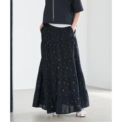 �C�G�i�iIENA�j/COUTURE D�fADAM/�N�`���[���h�A�_�� Tiered Skirt �X�J�[�g 26SS�|23