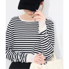 スローブ イエナ（SLOBE IENA）/《追加》レイヤードスリーブロンTEE