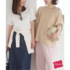 �X���[�u �C�G�i�iSLOBE IENA�j/�s2���Z�b�g�tHANES/�w�C���Y SLOBE�ʒ� 2STYLES PACK TEE