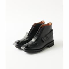 GfBtBXiEDIFICEj/yJOHN MOORE / W[AzTOE STRAP BOOTS