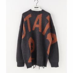 417 GfBtBXi417 EDIFICEj/yPDADMD / pzMUTATE DISTRESSED CREW NECK KNIT