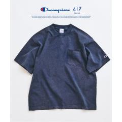 417 �G�f�B�t�B�X�i417 EDIFICE�j/CHAMPION / �`�����s�I�� 417�ʒ� Bleach Wash Pocket T�V���c