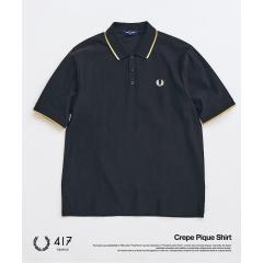 417 �G�f�B�t�B�X�i417 EDIFICE�j/FRED PERRY / �t���b�h�y���[417�ʒ� Crepe Pique Shirt