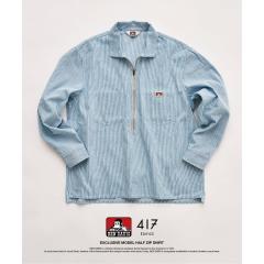 417 �G�f�B�t�B�X�i417 EDIFICE�j/�yBEN DAVIS / �x���f�C�r�X�z417�ʒ� Half Zip Shirt