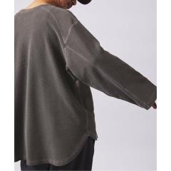 ジャーナルスタンダード レリューム（JOURNAL STANDARD relume）/バックピケ ヘンリーネック 3/4 スリーブ