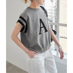 スピック＆スパン（Spick and Span）/アルファベットジャガードフレンチニット