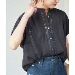 スピック＆スパン（Spick and Span）/ケミカルレースフレンチブラウス
