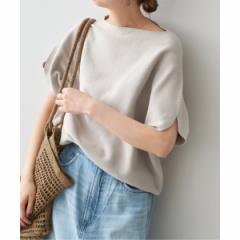 スピック＆スパン（Spick and Span）/《追加》ボートネックニュアンスプルオーバー