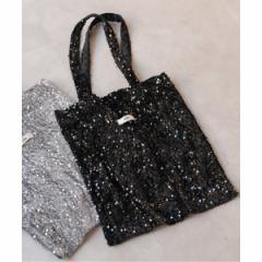 スピック＆スパン（Spick and Span）/《予約》Uhr/ウーア 別注Spangle Velour Tote