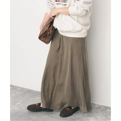 スピック&スパン(Spick and Span)/《追加》ウォッシャブルキュプラフレアスカート スピック&スパン(Spick and Span)/《追加》ウォッシャブルキュプラフレアスカート