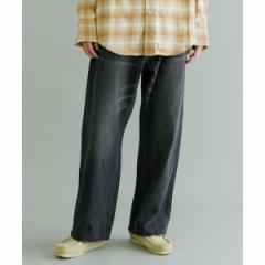 A[oT[`iURBAN RESEARCHj/URBAN RESEARCH iD@WIDE FIT DENIM PANTS