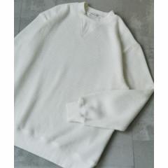 アーバンリサーチ ドアーズ（URBAN RESEARCH DOORS）/『XLサイズ/WEB限定』『UR TECH』裏起毛ワッフルロングスリーブTシャツ