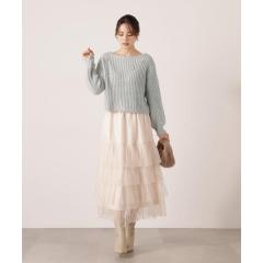 �v���|�[�V���� �{�f�B�h���b�V���O�iPROPORTION BODY DRESSING�j/�����v���[�c�e�B�A�[�h�X�J�[�g�@25AW