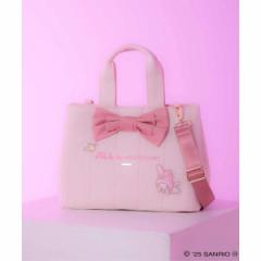ジル バイ ジル スチュアート（JILL by JILL STUART）/マイメロディ×リボンステッチトートバッグ