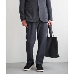 イッカ(ikka)/【セットアップ対応】GOKU楽ワークウールライクパンツ イッカ(ikka)/【セットアップ対応】GOKU楽ワークウールライクパンツ