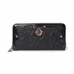 アナ スイ（ANNA SUI）/セルパン ラウンド長財布 パープル
