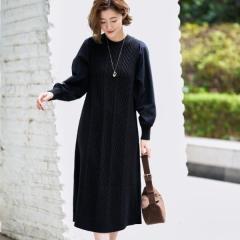 秋冬ゴスロリワンピース ドレス ロリィタ OP長袖 膝丈 Lolita ロリータ